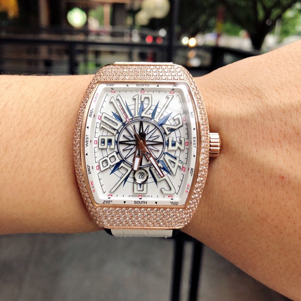 フランクミュラー時計素材ディテール